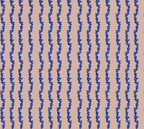 Cobalt Vine on Blush, Fabric