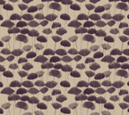 Pattern of dark purple leaves on a beige background
