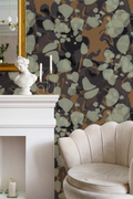 Marbled in Smoked Ochre, Wallpaper