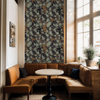 Marbled in Smoked Ochre, Wallpaper