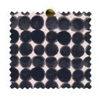 Ink Pools on Blush, Fabric