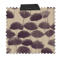 Falling ginko in plum, fabric
